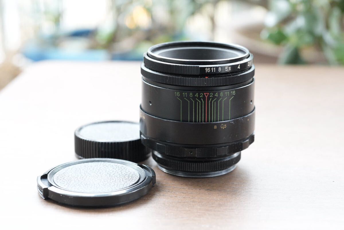 送料無料 分解清掃済み Helios-44-2 58mm f2 ヘリオス44-2 M42マウント