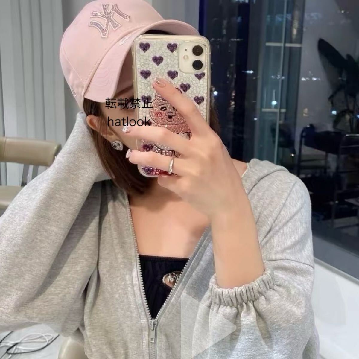 NEW ERA 9FORTY RHINESTONE ニューエラ 帽子 キャップ NY ヤンキース