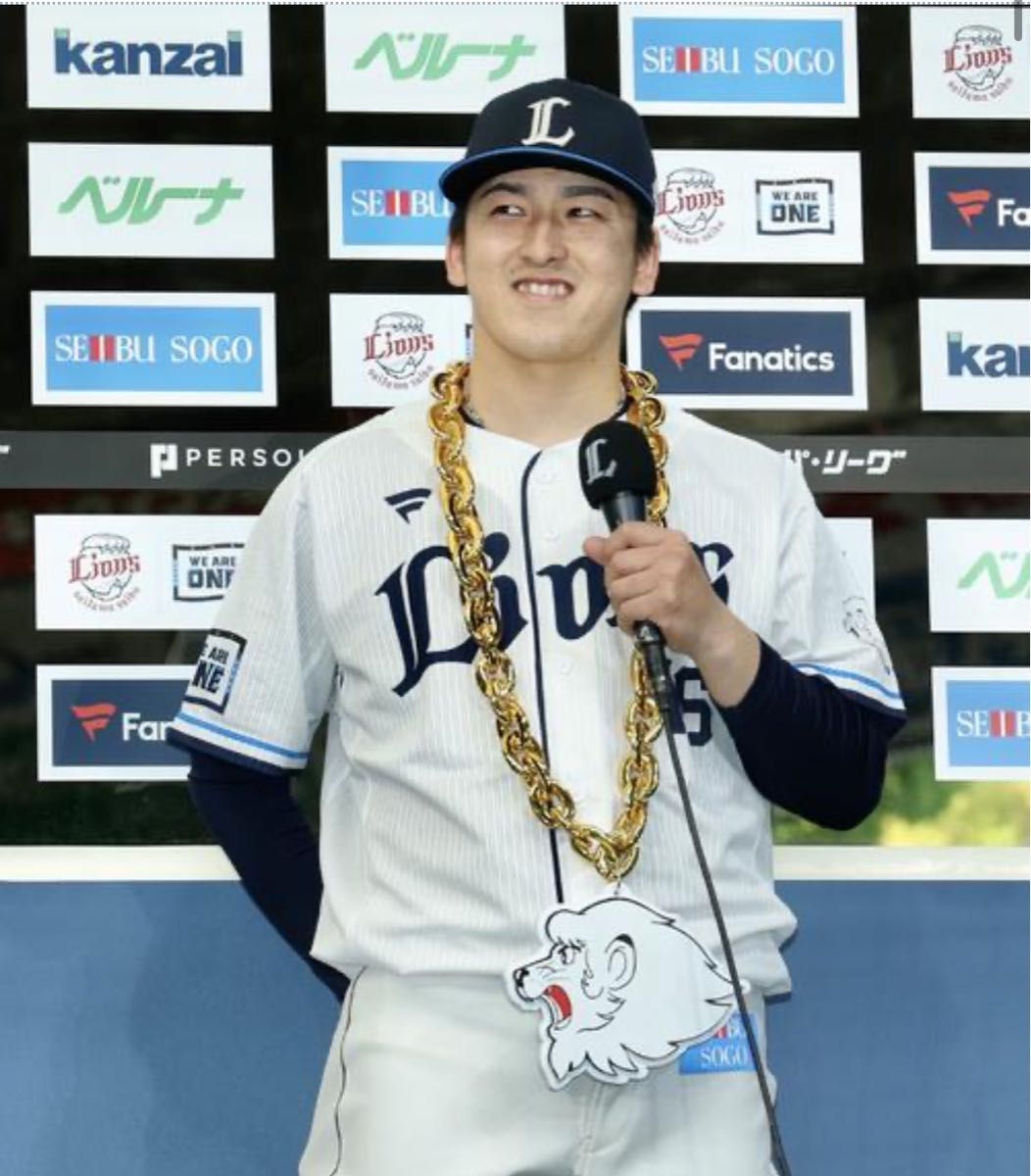 埼玉西武ライオンズ ビッグチェーンネックレス｜Yahoo!フリマ（旧