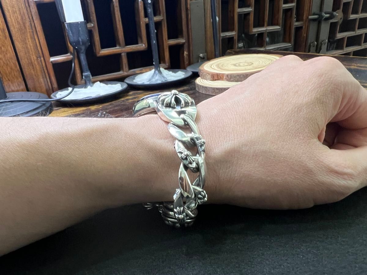 Watch ウォッチクラッシュベルト 16 5cm JLHA003 925刻印 腕時計