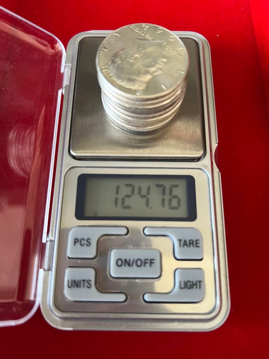 アメリカ ケネディ1964年 ハーフダラー銀貨 10枚 美品 銀90% 硬貨