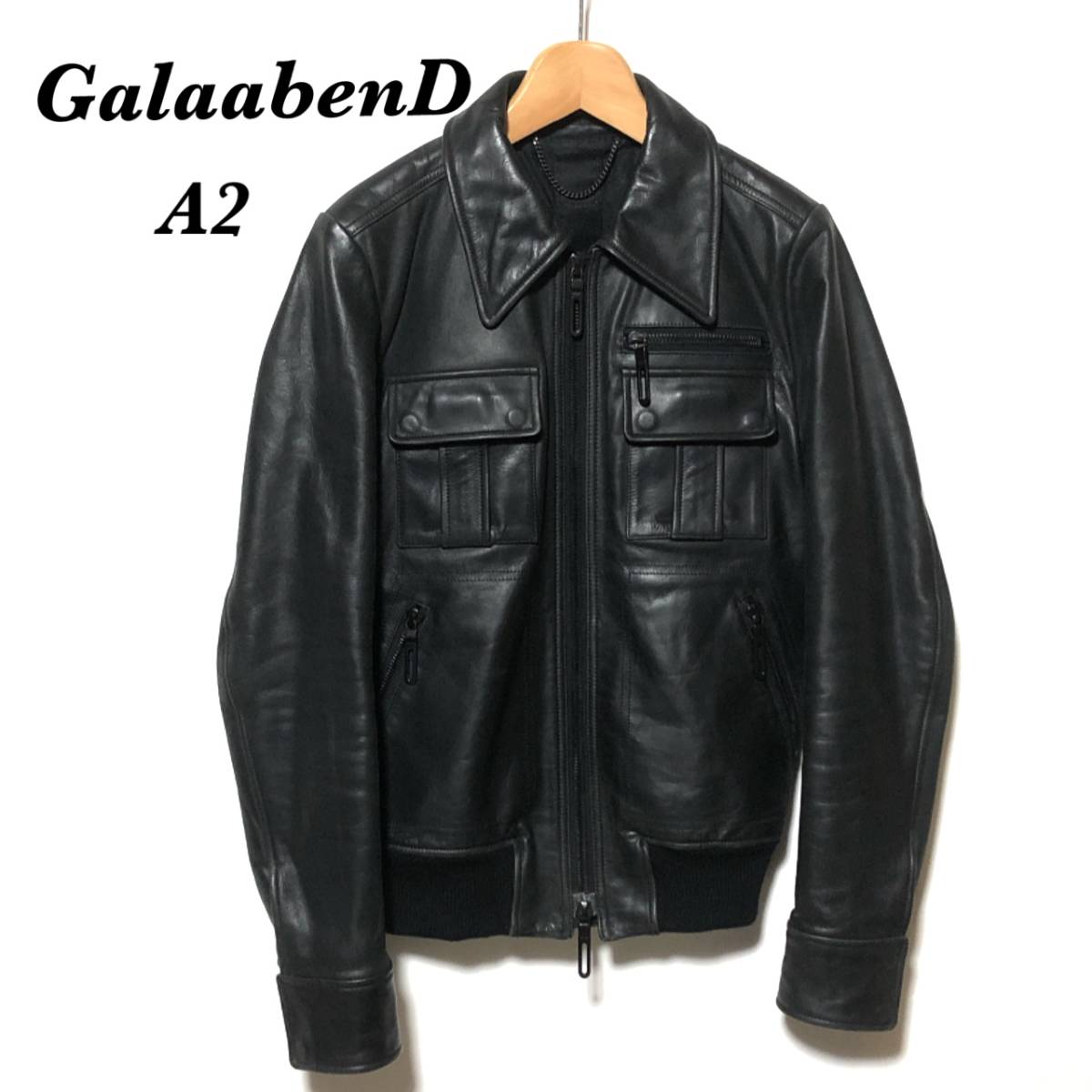 ガラアーベント レザージャケット M/GalaabenD A2 肉厚牛革｜Yahoo