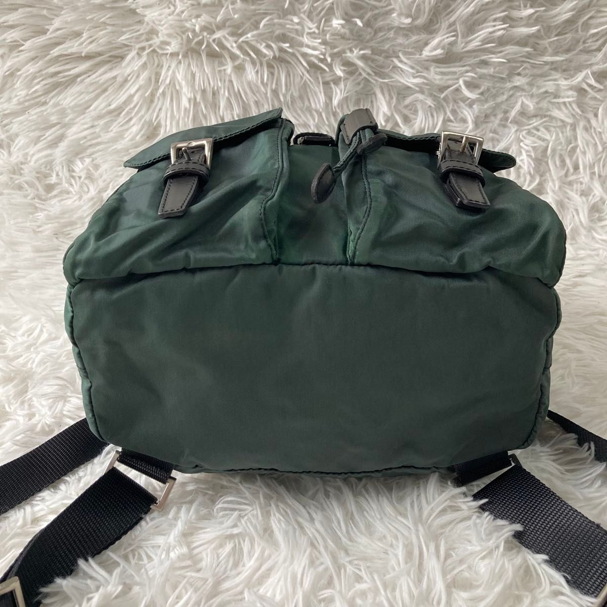 極美品 PRADA プラダ リュック 巾着 テスートナイロン バックパック