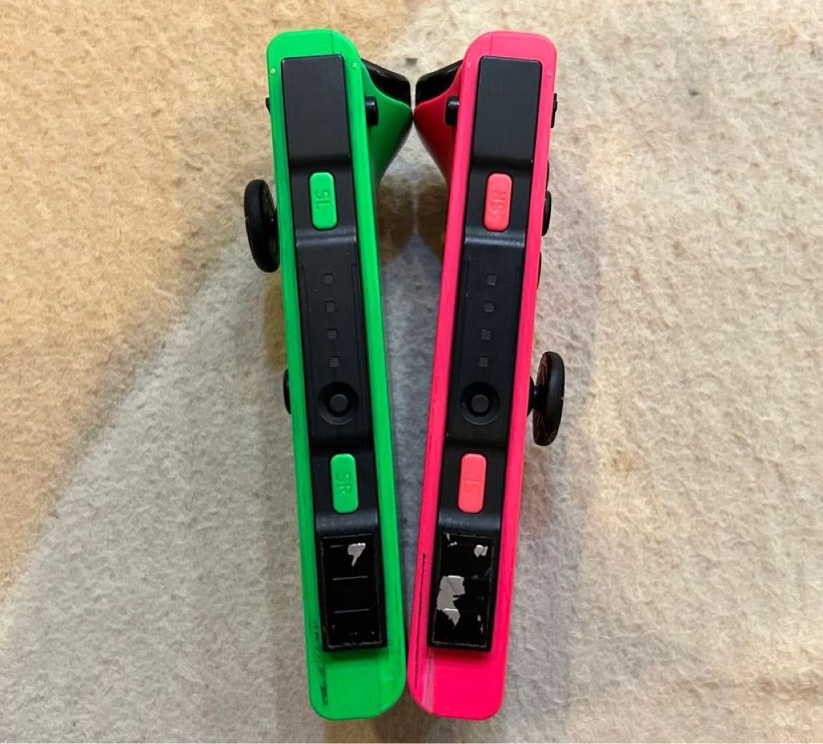 ジャンク品】Nintendo Switch Joy-Con ネオングリーン ネオンピンク