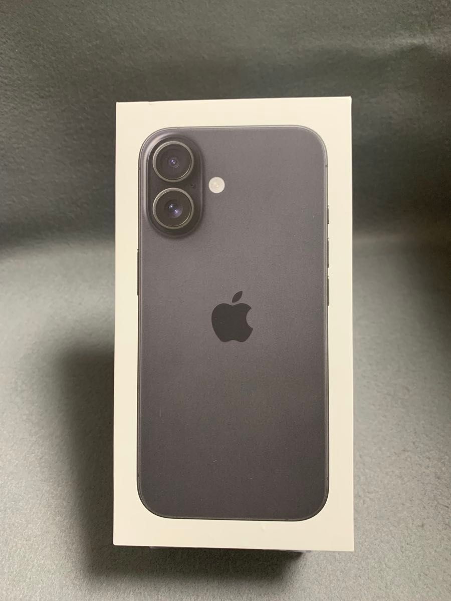 新品未開封 Appleストア版 SIMフリー iPhone16 128GB ブラック色