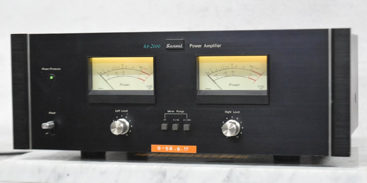 Sansui サンスイ BA-150 パワーアンプ 現状品 Sansui サンスイ BA-150
