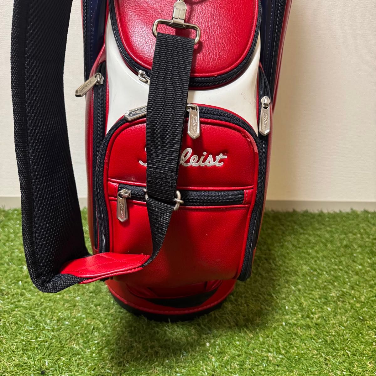 Titleist タイトリスト キャディバッグ ゴルフバッグ 9型 レッド