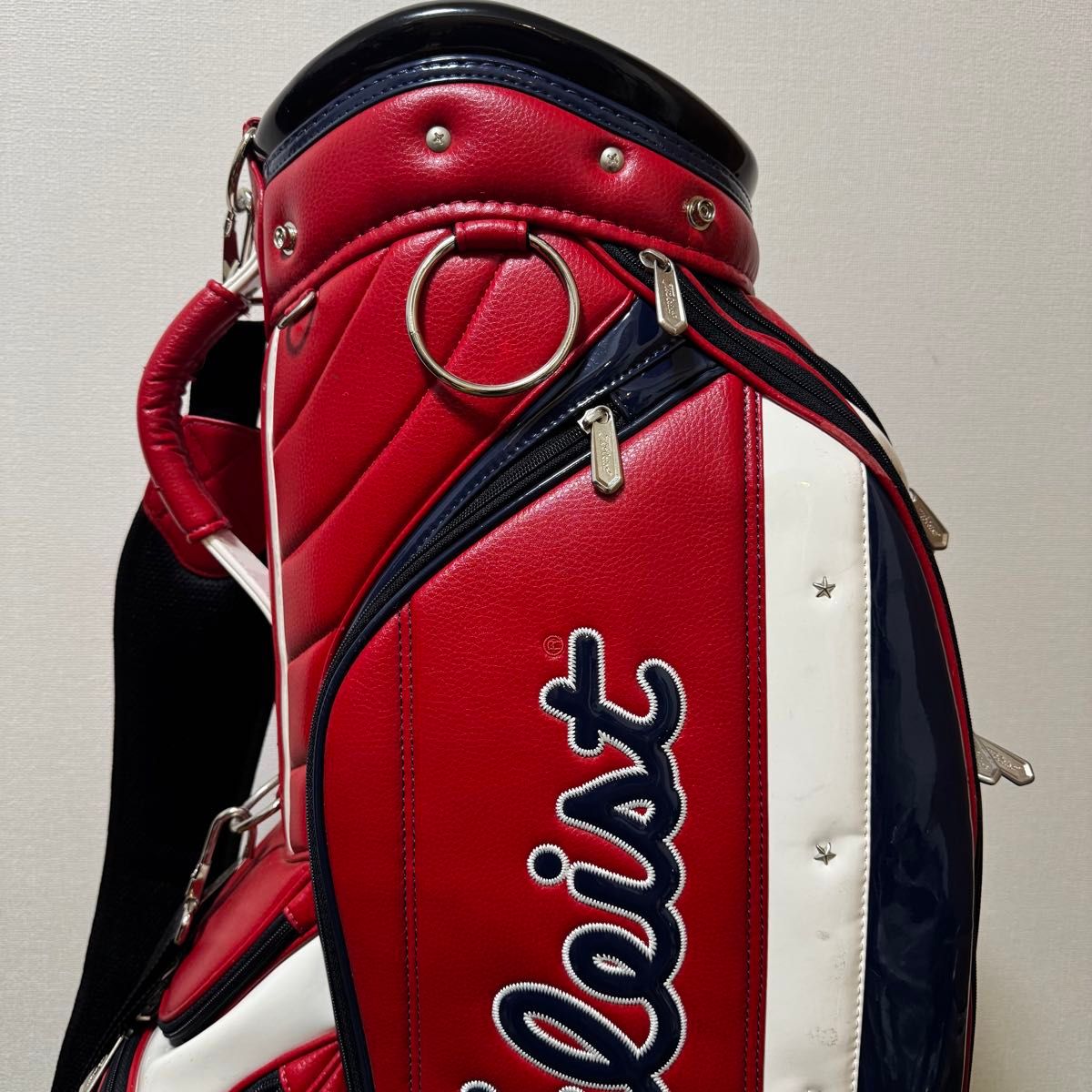 Titleist タイトリスト キャディバッグ ゴルフバッグ 9型 レッド