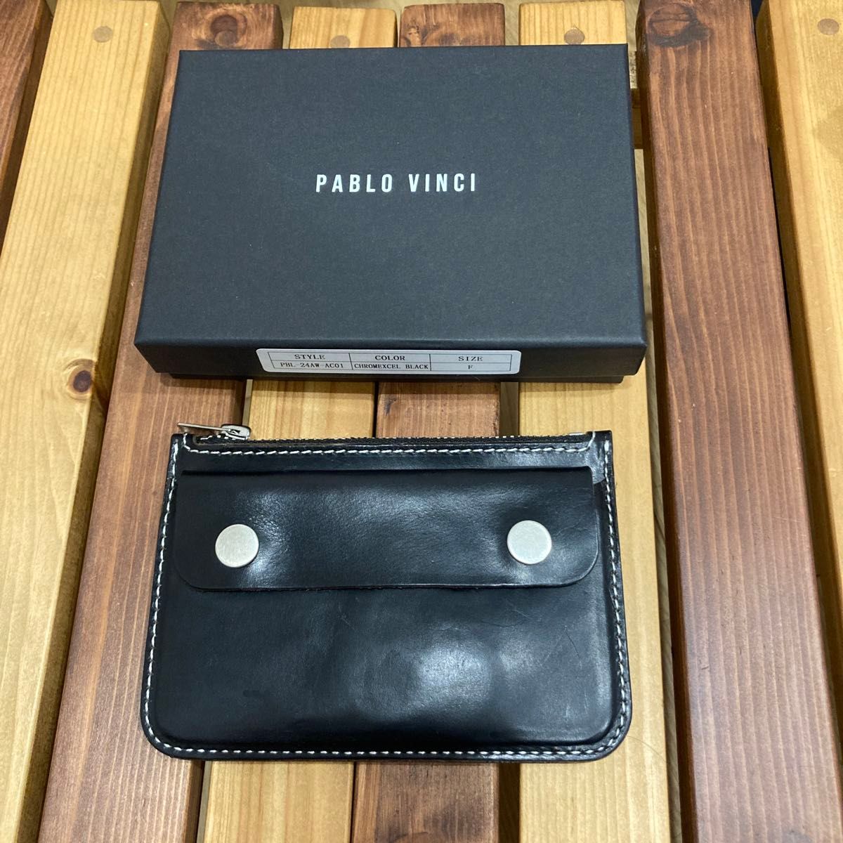 PABLO VINCI Mini bikers wallet kinema 財布 パブロヴィンチ ミニ