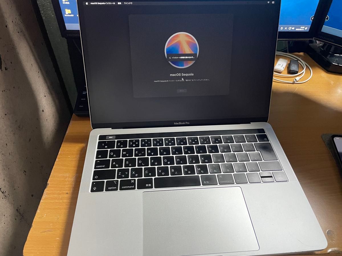 ジャンク扱い】MacBook Pro 2018 i7/16GB/1TB 金属グリス＆電池交換済