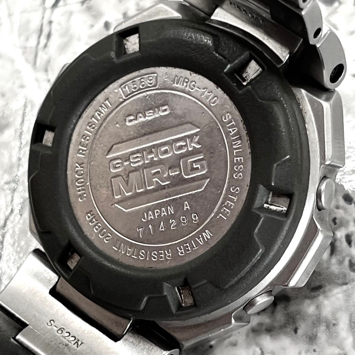 G-SHOCK CASIO MRG-110 腕時計 デジタル初代 フルメタル y2k 00s 90s