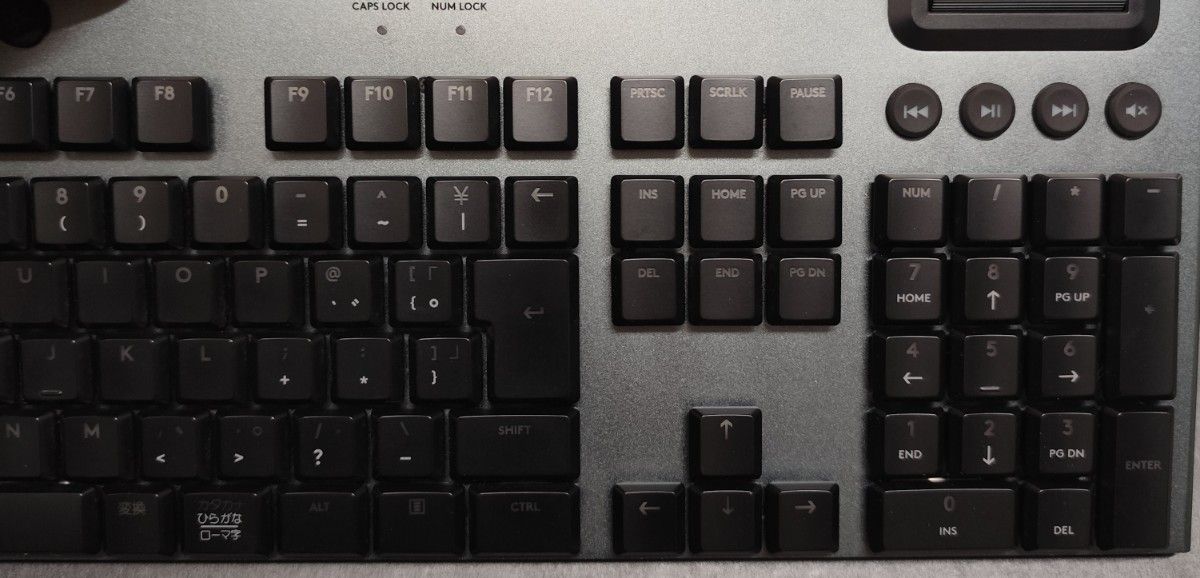 Logicool G ゲーミングキーボード G813-TC 有線 タクタイル 茶軸 薄型