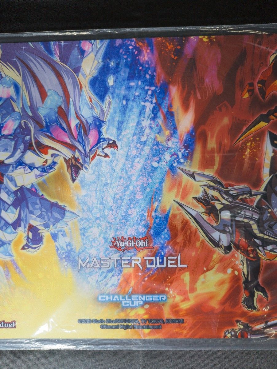未開封 烙印融合 氷剣竜ミラジェイド プレイマット 遊戯王 公式品