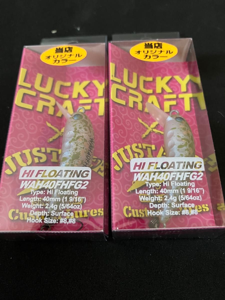 LUCKY CRAFT ラッキークラフト WAH ワウ 40FHFG2 40F HFG2 オオツカ 美