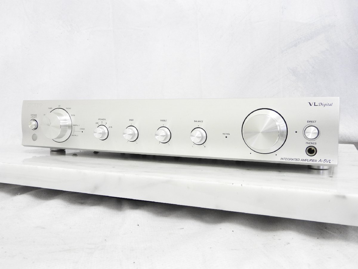 ONKYO インテグレーテッドアンプ A-5VL(B) 直販限定モデル ONKYO