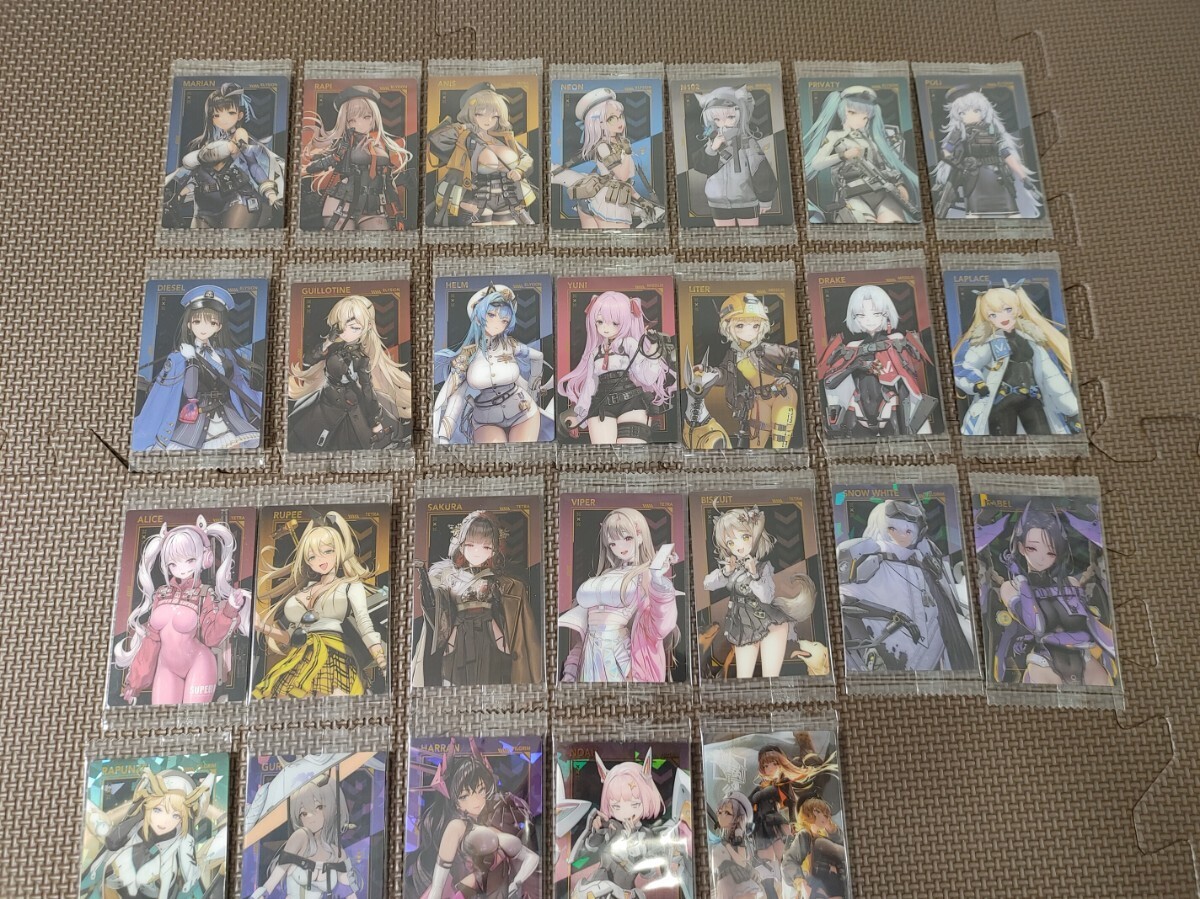 ハ*ン様 nikke ニケ ウエハース フルコンプ 全種 第1弾 第2弾 第3弾