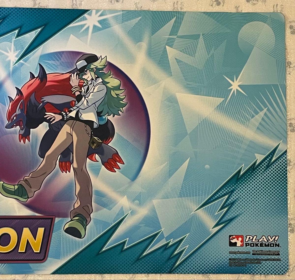海外限定 N ゾロアーク プレイマット ポケモンカード 公式品 ②｜Yahoo