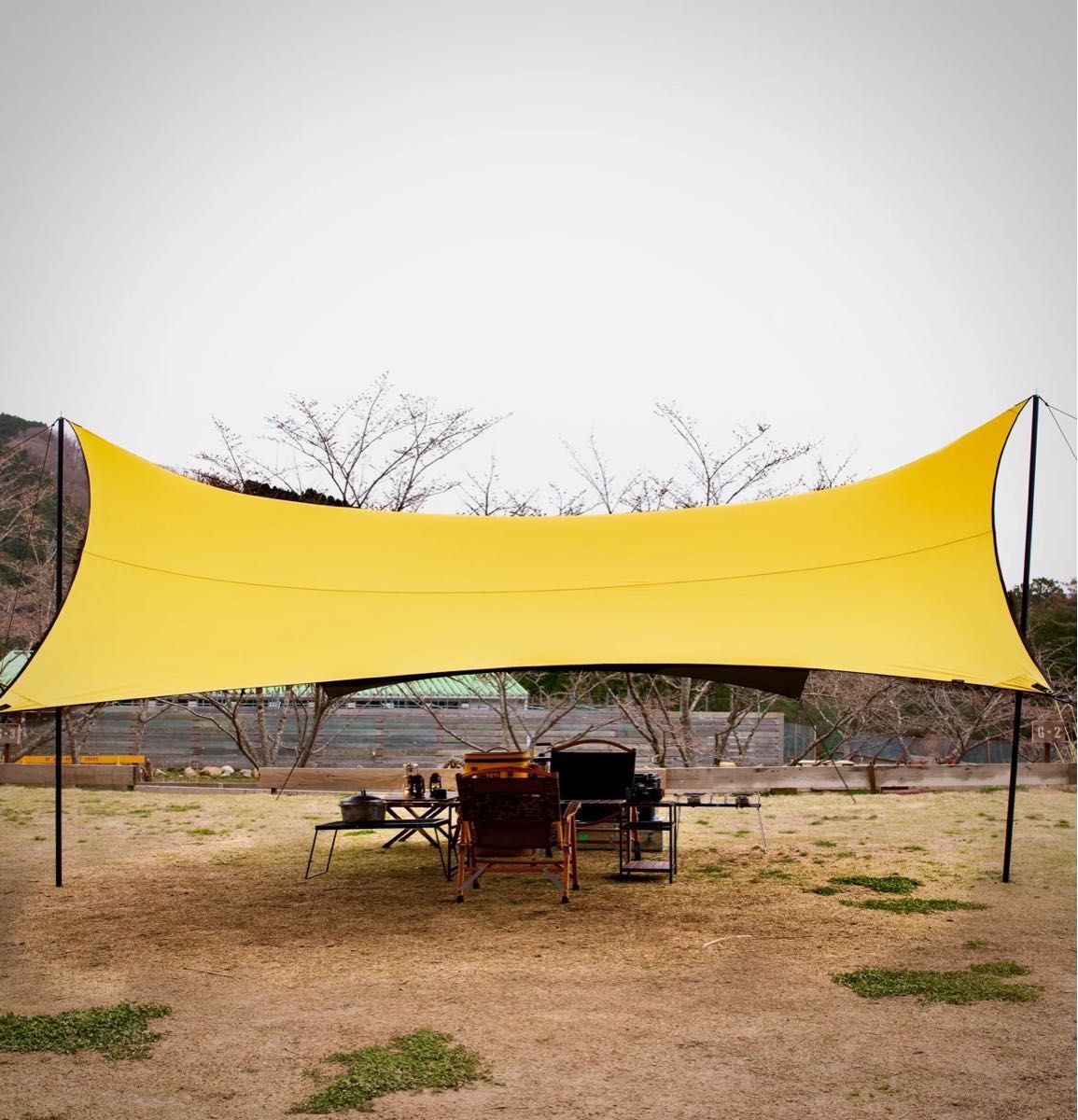 MacOne x LAVALAVA Wing Tarp ビンテージYELLOW MacOne x LAVALAVA