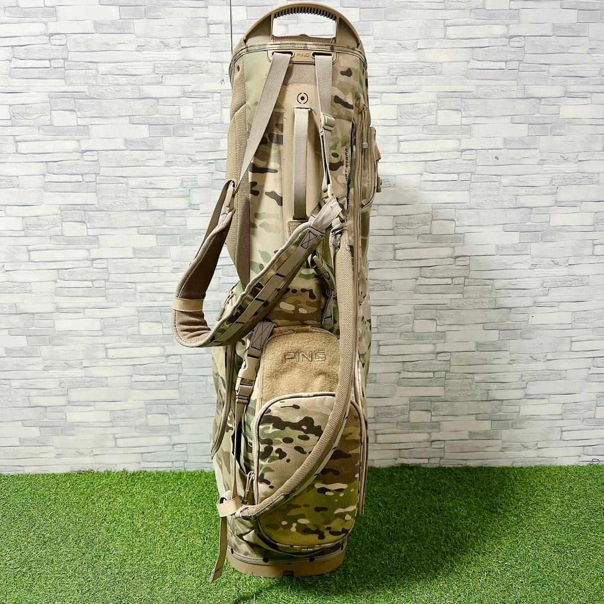 PING ピン HOOFER Multicam スタンド式 キャディバッグ 迷彩柄