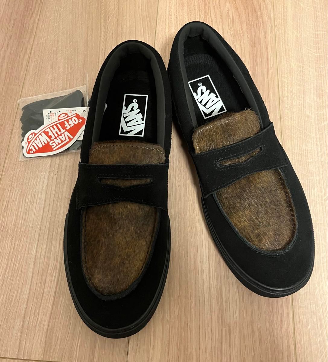 新品 VANS ヴァンズ LOAFER ローファー V196CF HLブラック ブラウン