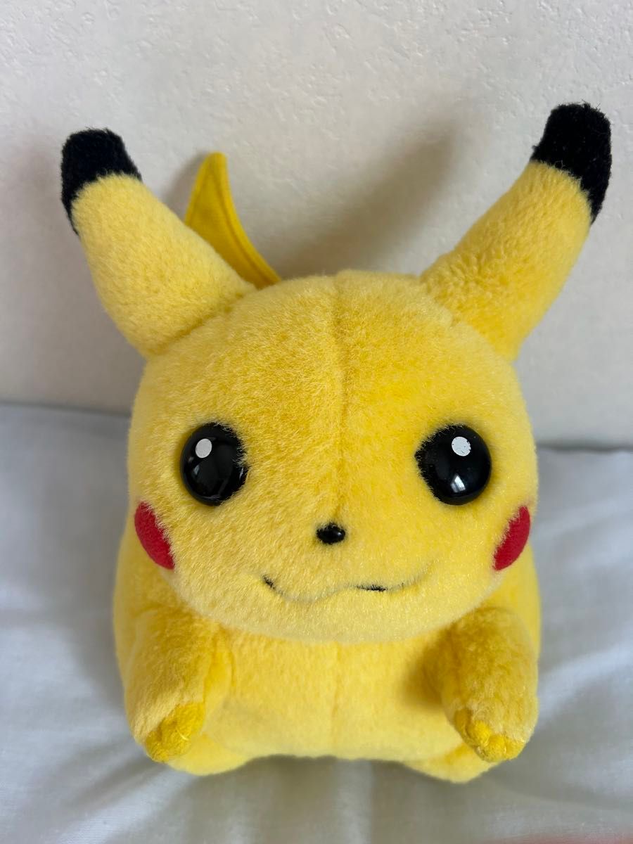 初期TOMY製 おしゃべりピカチュウ ぬいぐるみ ポケットモンスター