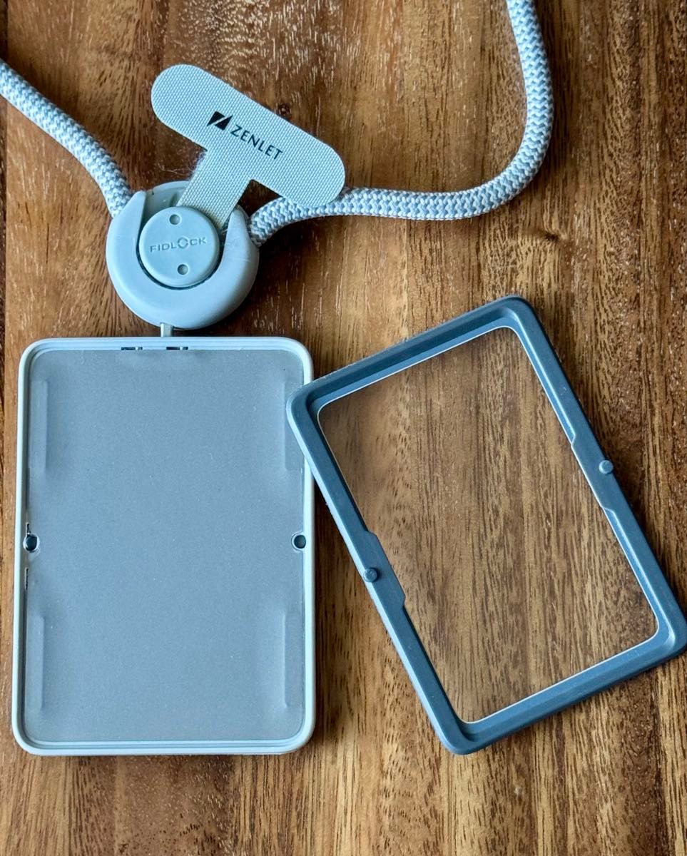 ZENLET The Dual｜コンクリートグレー/首掛けストラップ二刀流｜Yahoo