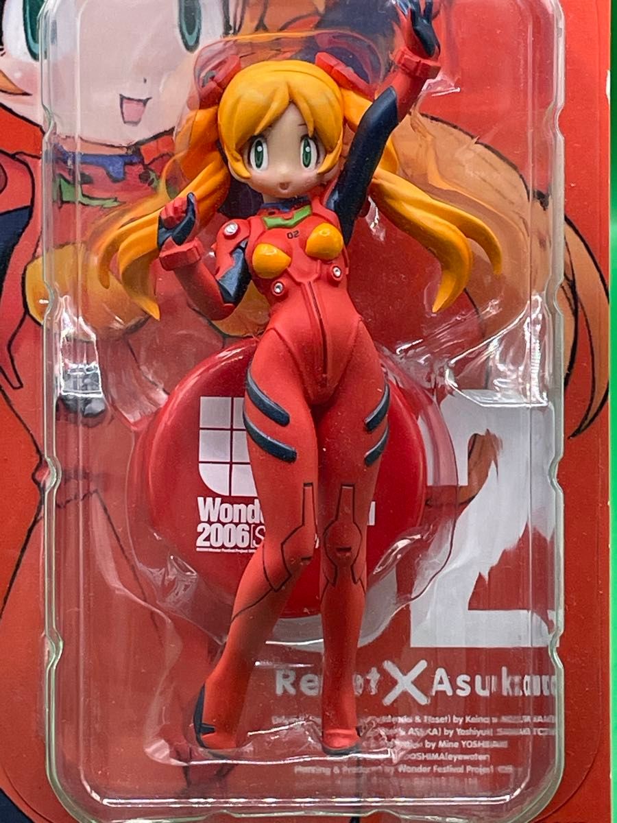 未開封美品】ワンフェス×エヴァ10周年 ワンダちゃん 綾波コスプレ