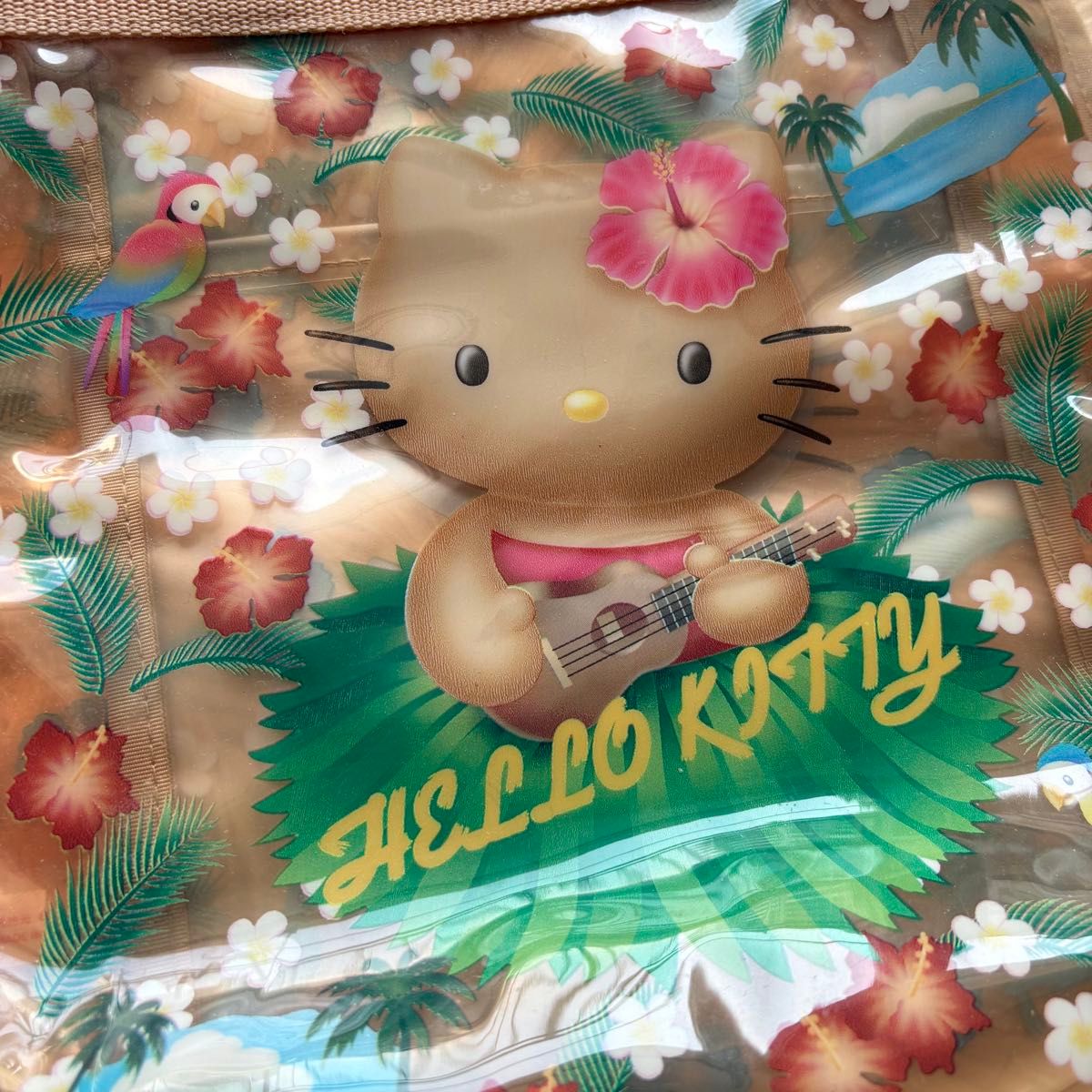 希少 未使用 Sanrio サンリオ ハローキティ ダニエル ハワイ ビニール