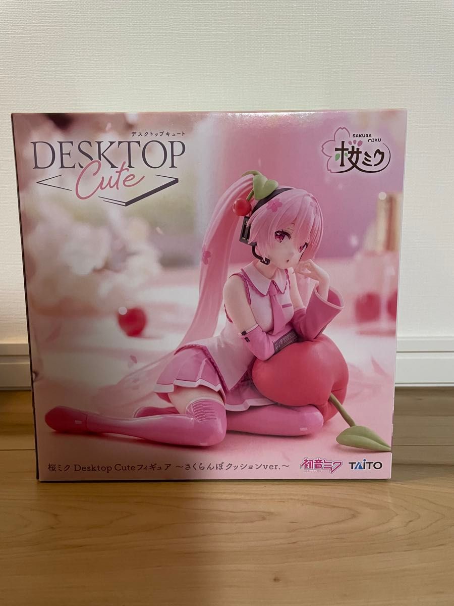 桜ミク Desktop Cute フィギュア ～さくらんぼクッションver ～｜Yahoo