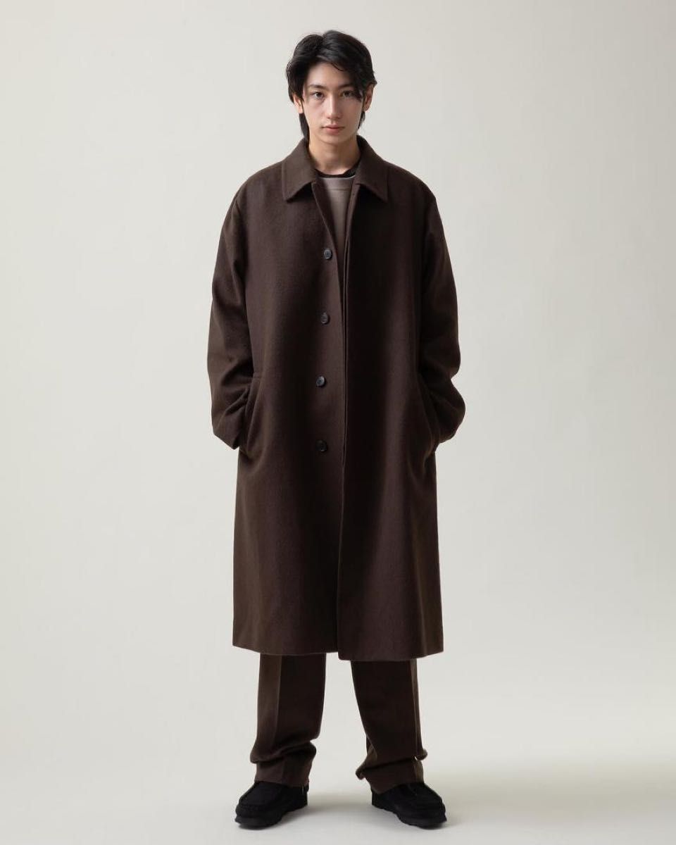 24AW AURALEE BABY CAMEL FLANNEL COAT 4｜Yahoo!フリマ（旧PayPayフリマ）