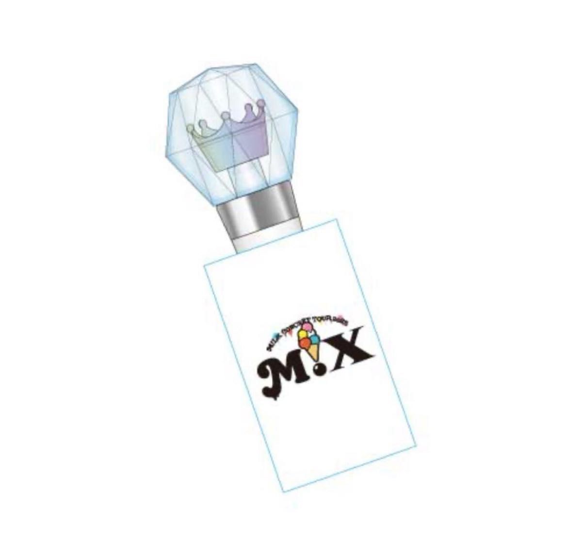 M LK］ミルクラスタルスティック3 ペンライト ミルク 新品未開封