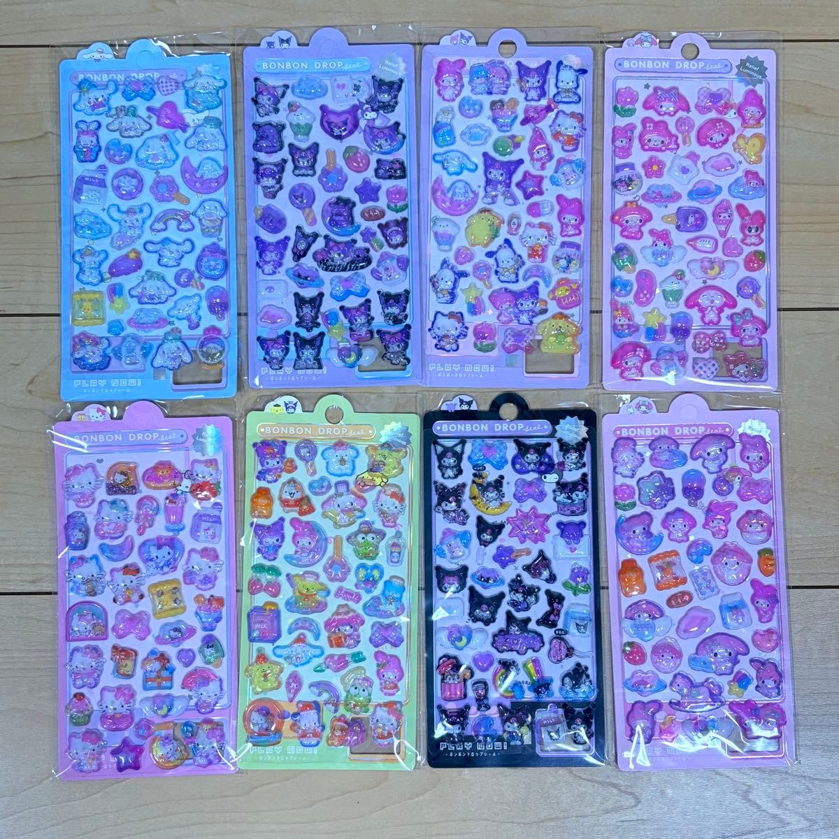 ボンボンドロップシール サンリオ 8枚セット｜Yahoo!フリマ（旧PayPay