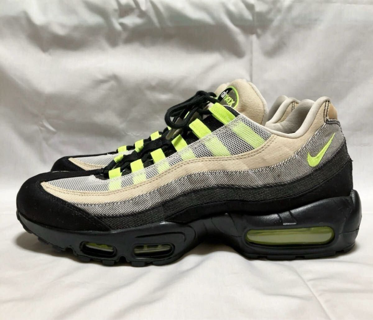 Denham デンハム 別注 エアマックス95 airmax95 ネオンイエロー us11