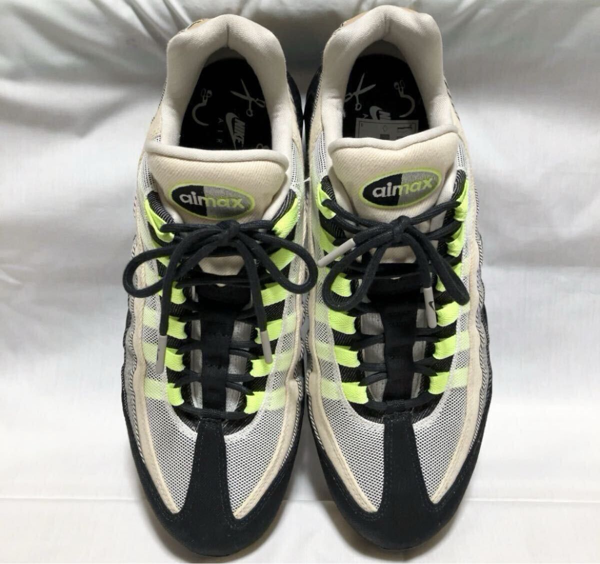 Denham デンハム 別注 エアマックス95 airmax95 ネオンイエロー us11