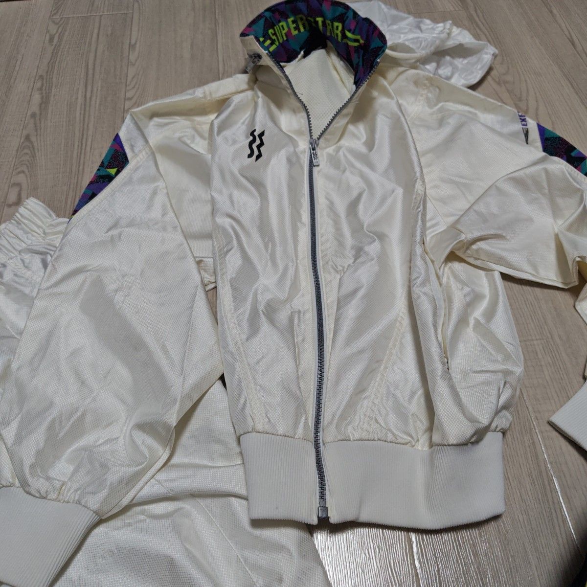 90's MIZUNO SUPER STAR ミズノスーパースター 上下ナイロン