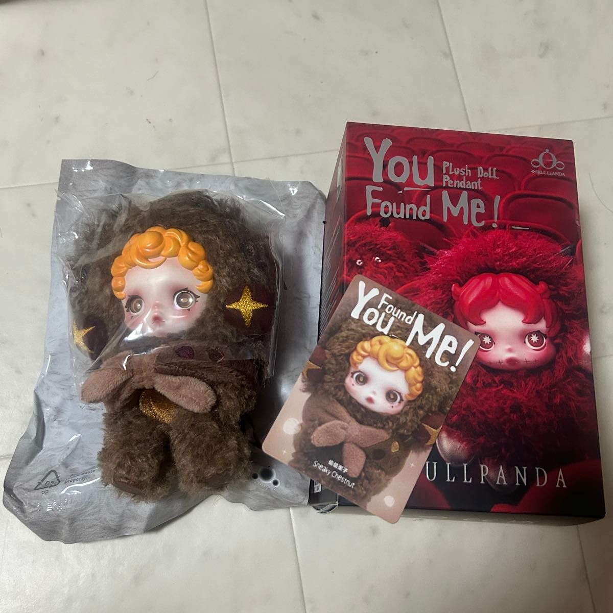 正規品】SKULLPANDA You Found Me スカルパンダ sneaky chestnut