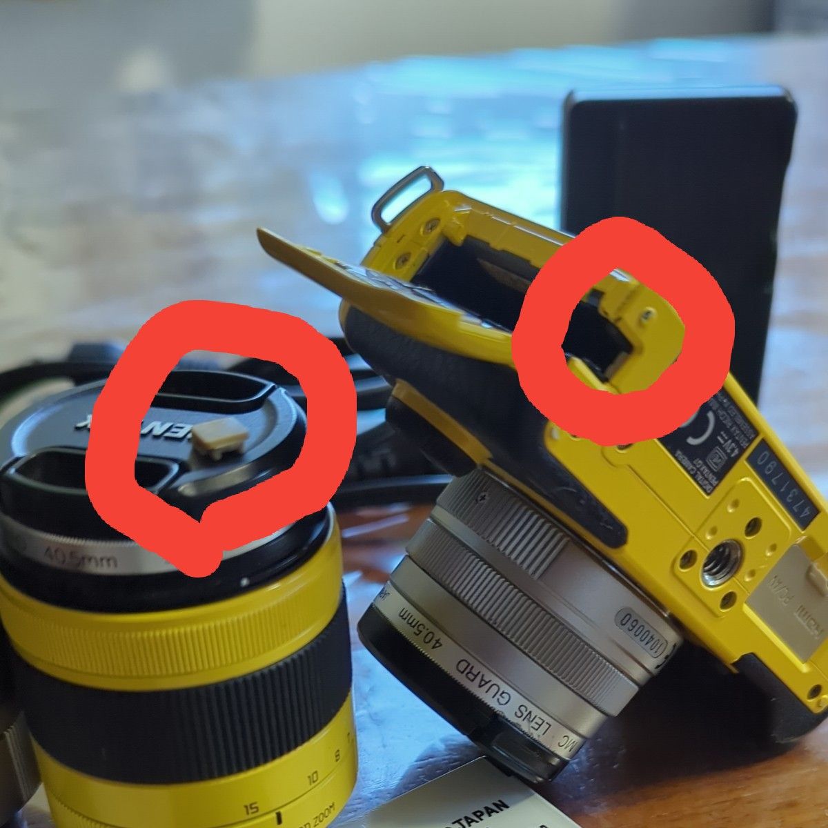 PENTAX Q7 レンズ3個セット イエロー ミラーレス一眼｜Yahoo!フリマ