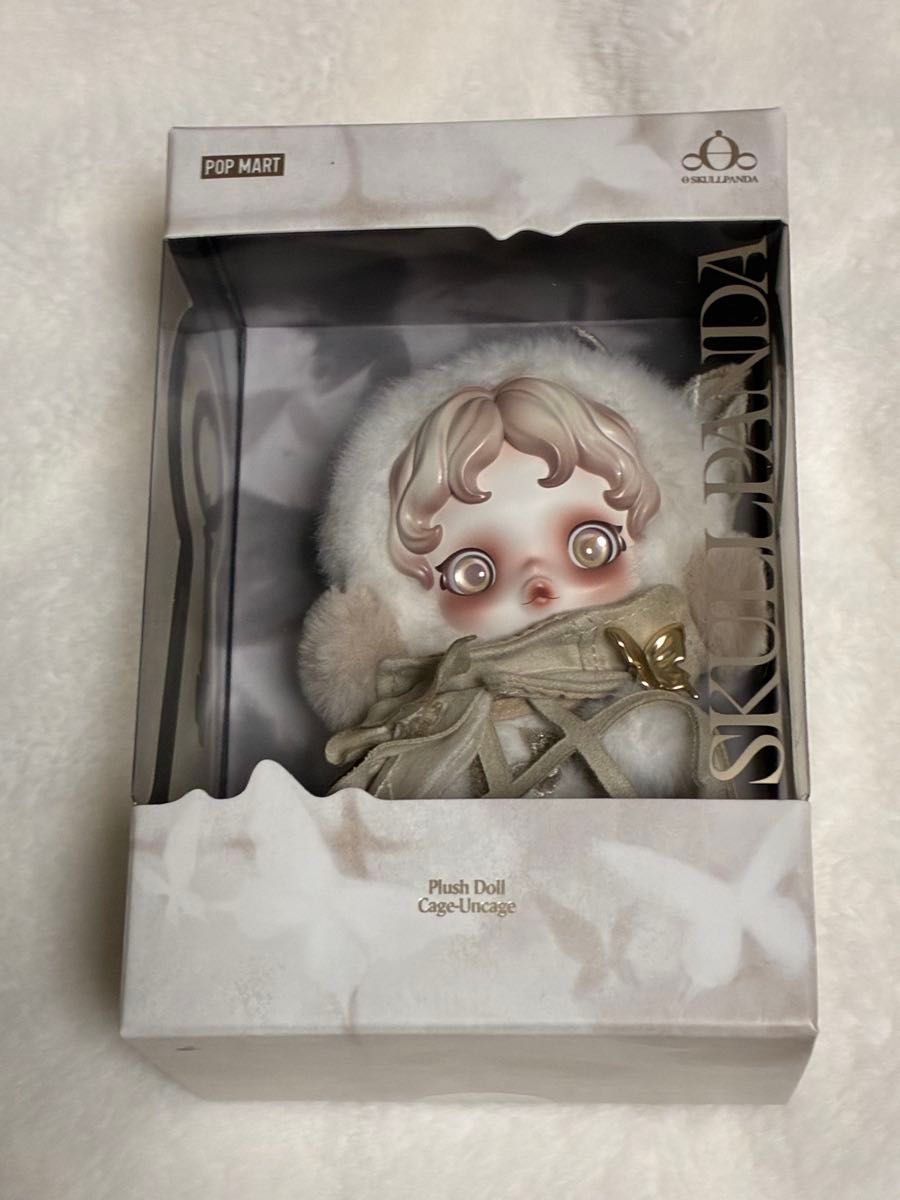 上海限定】SKULLPANDA Plush Doll Cage-Uncage POP MART スカルパンダ