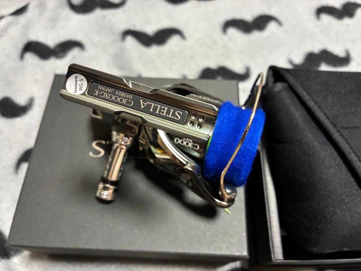 22ステラ C3000XG 美品 リブレハンドルノブ リールスタンド PEライン