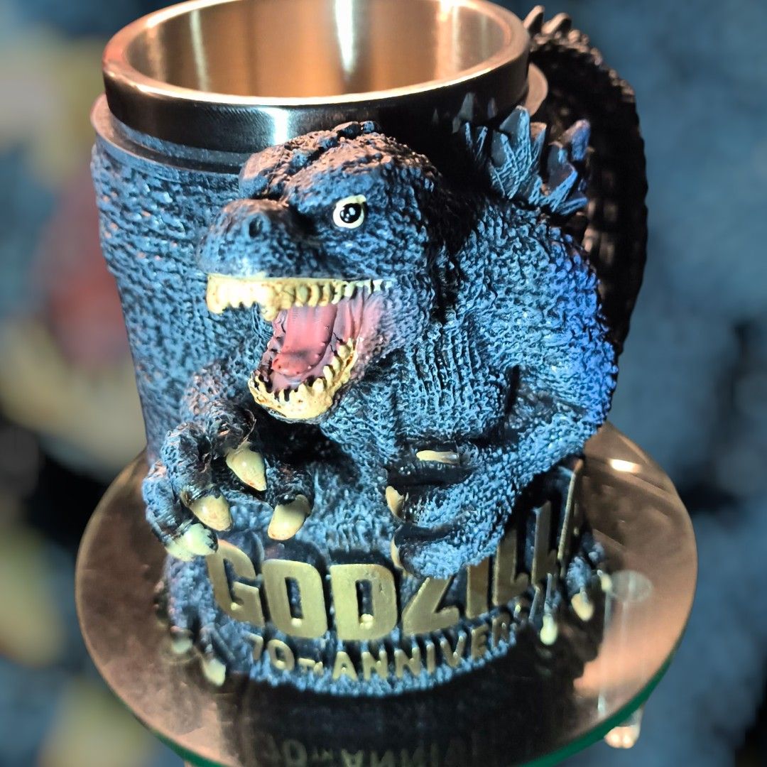 ゴジラ GODZILLA マグカップ フィギュア金属製マグカップ 3Dマグカップ