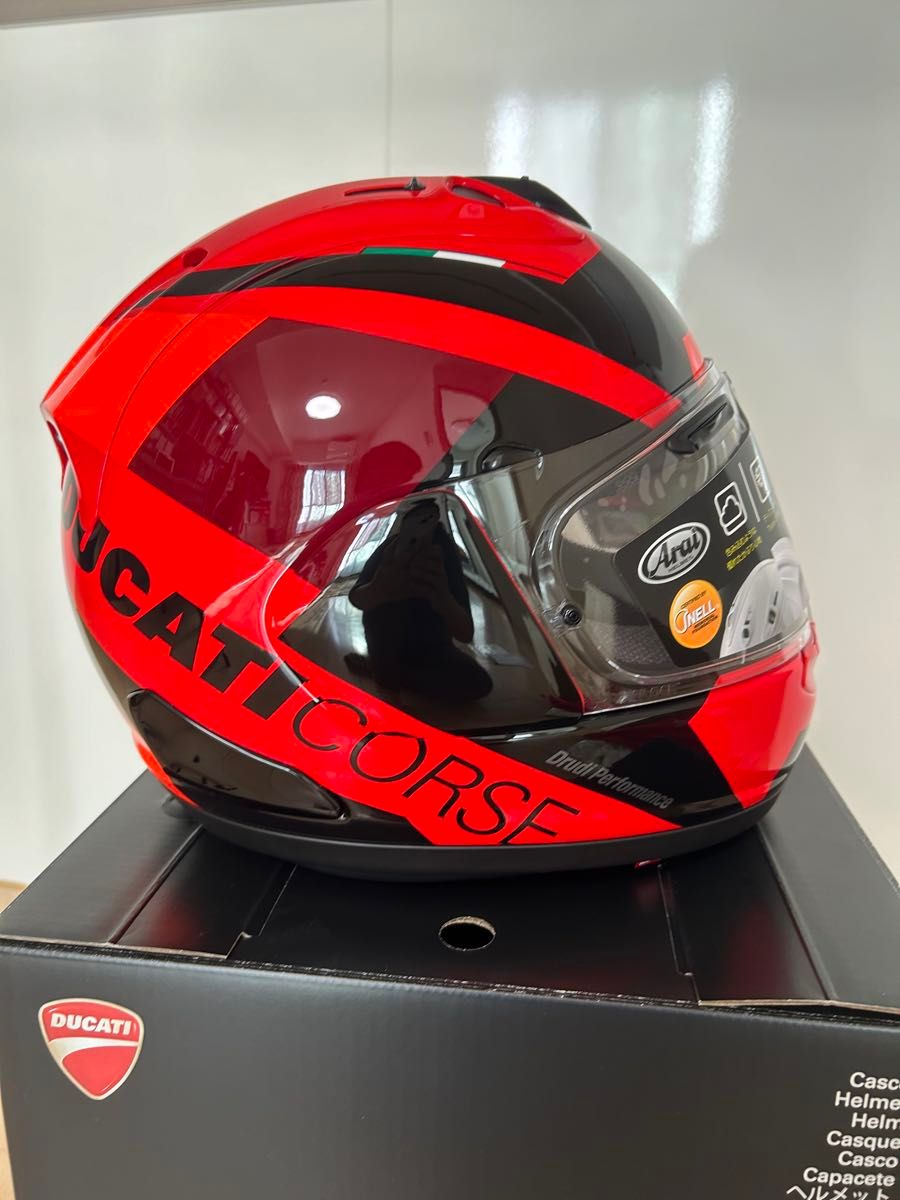 アライarai ducati corse v6 フルフェイスヘルメット Lサイズ｜Yahoo