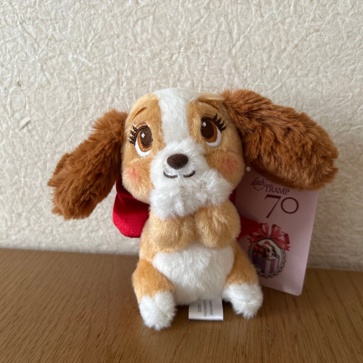レディ ぬいぐるみキーホルダー・キーチェーン LADY AND THE TRAMP