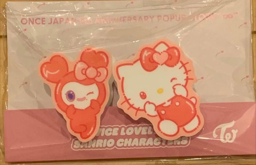 新品 TWICE サンリオコラボ チェンブリー ハローキティ チェヨン 6点