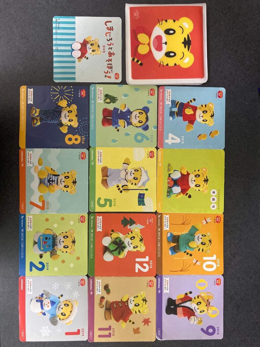 こどもちゃれんじ ぷち しまじろう DVD 2018-2019 まとめ売り 7枚 1 2