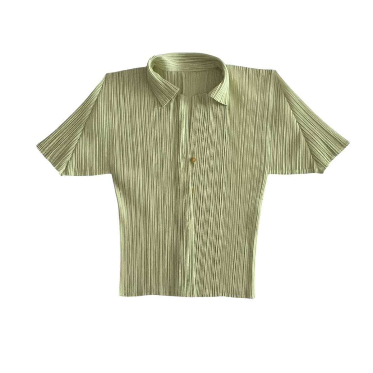 プリーツプリーズ 半袖シャツ REFRACTION Pleats Please Issey Miyake