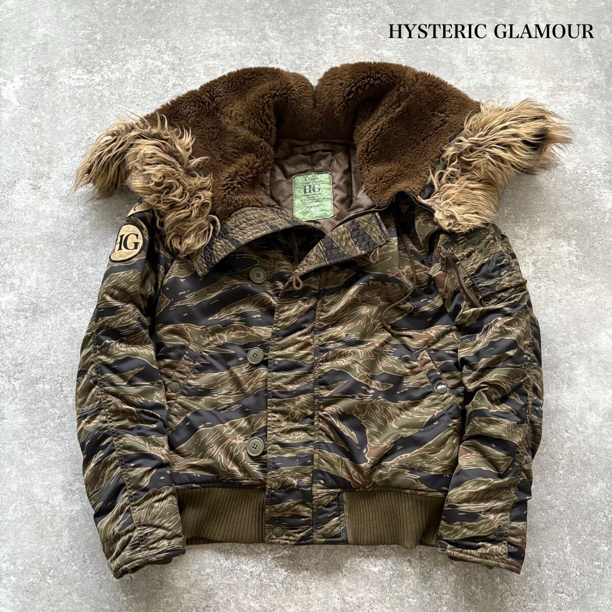 HYSTERIC GLAMOUR】ヒステリックグラマー N-2Bフライトジャケット