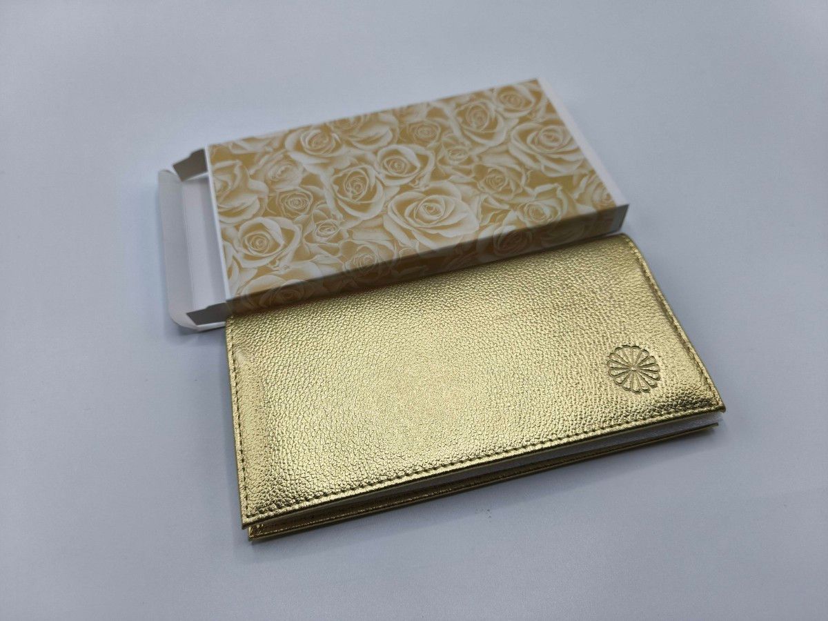 新品・未使用】皇居 限定 長財布 ゴールド 東御苑売店 本革 金｜Yahoo