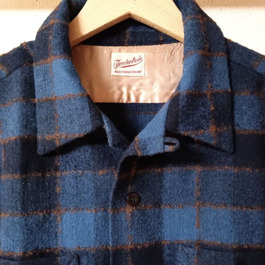 TENDERLOIN WOOL SHT WP S テンダーロイン ウールシャツ ウール