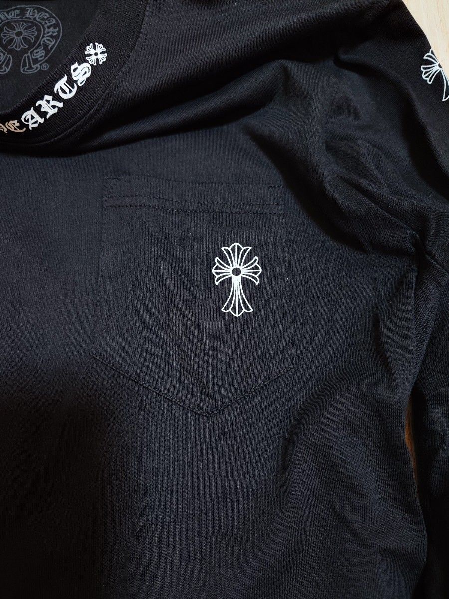 CHROME HEARTS クロムハーツ ロンT ブラック 長袖Tシャツ 海外正規品