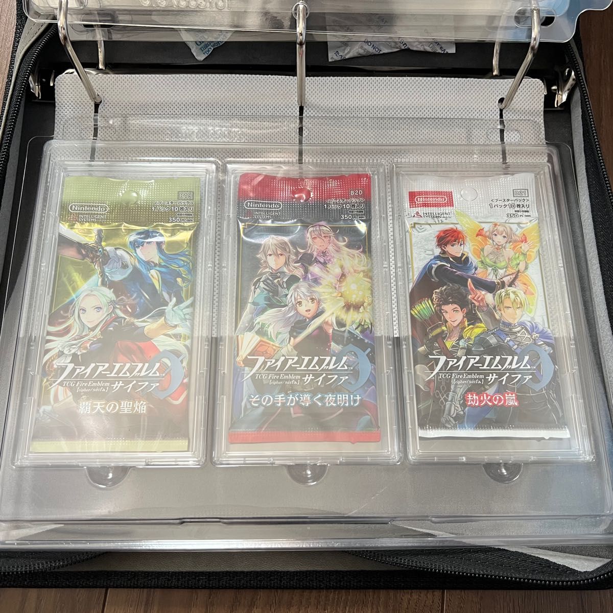 ファイアーエムブレム サイファ 未開封パック 全弾コンプリートセット